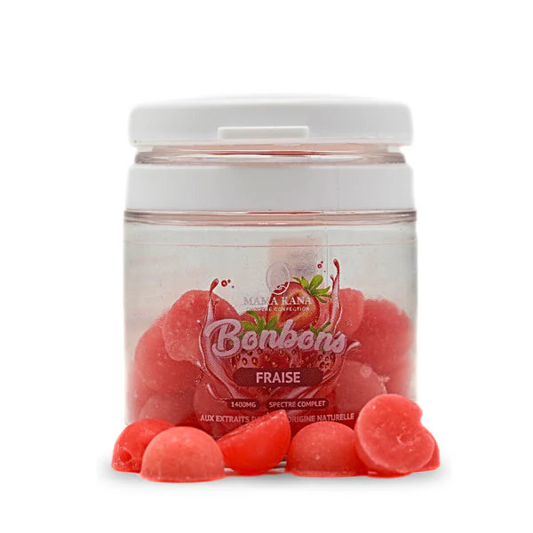 CBD Gummies 1400mg - Strawberry ๐