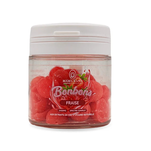 CBD Gummies 1400mg - Strawberry ๐