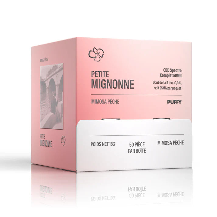 THC Gummies Mimosa Peche Box