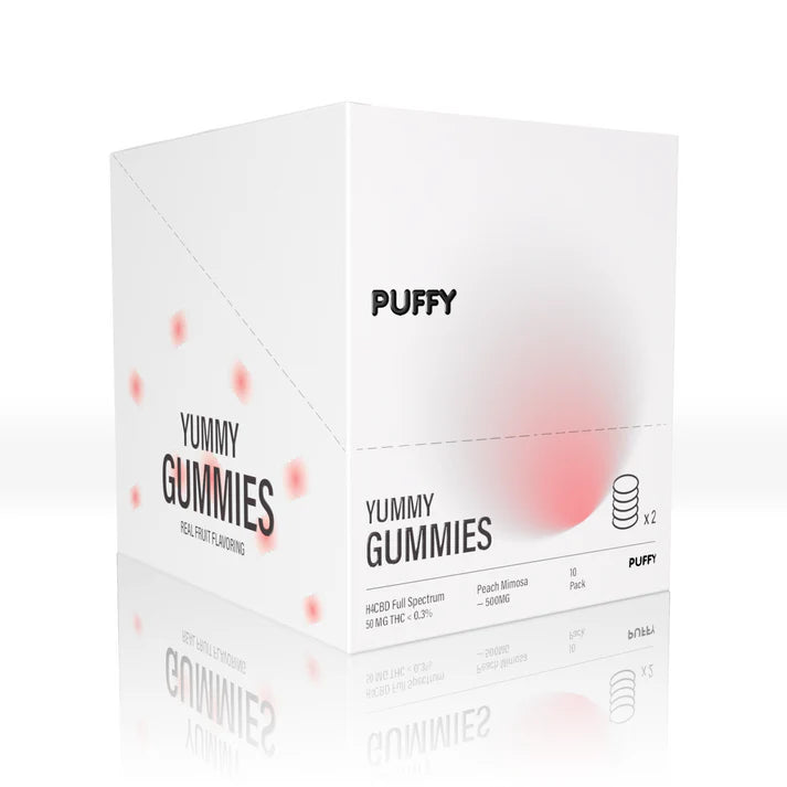 THC Gummies Mimosa Peche 50mg Box